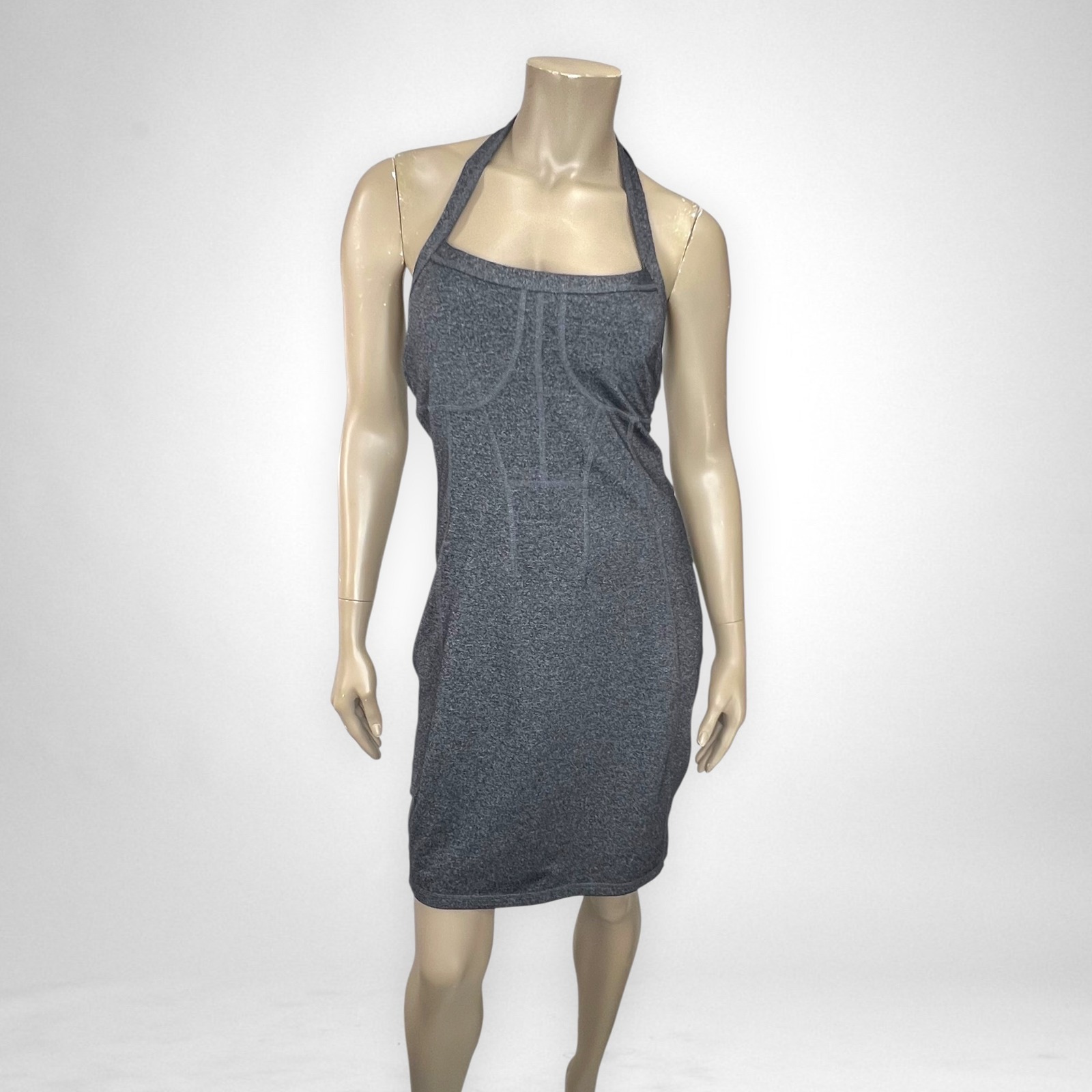 Athleta Modra Halter Dress 4